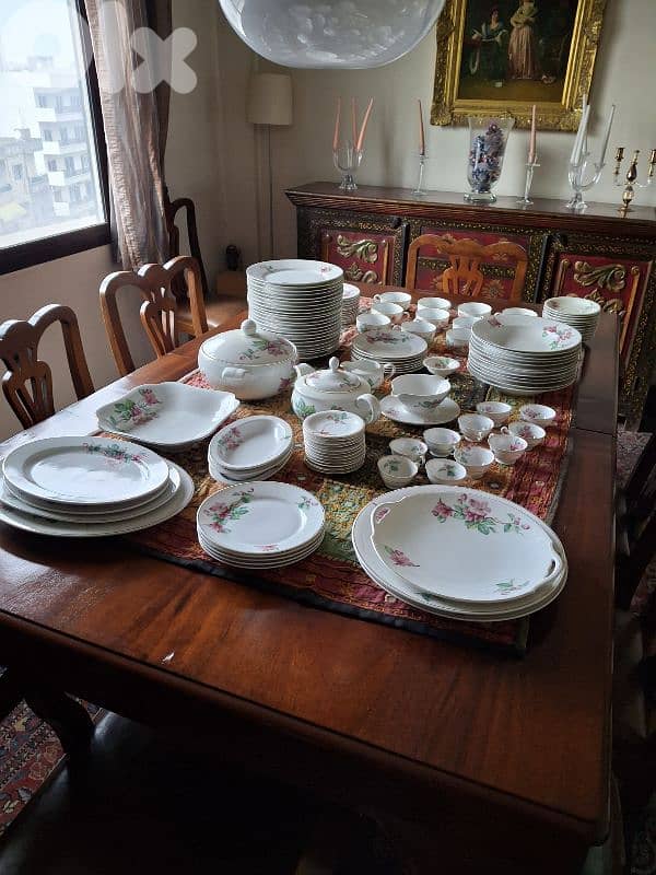 old porcelain set, 120 pieces 2