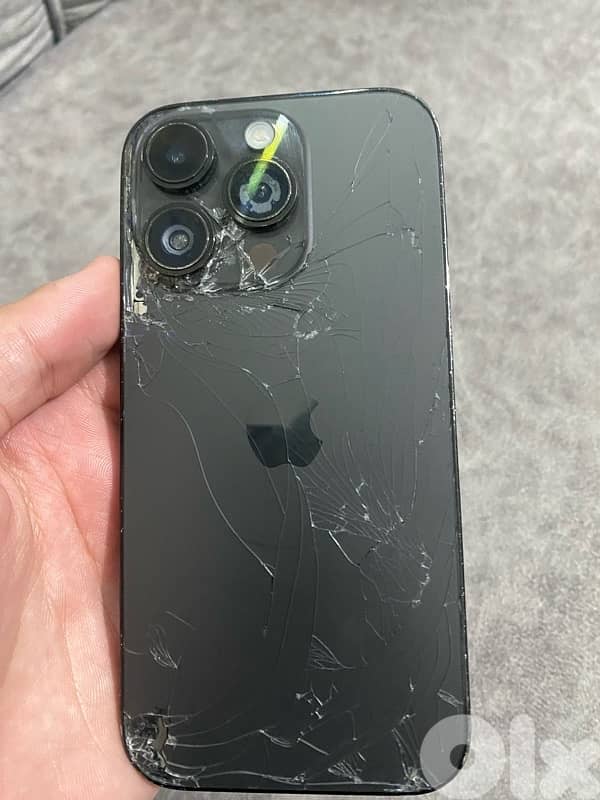 14 pro 256gb broken back Only No issues 1