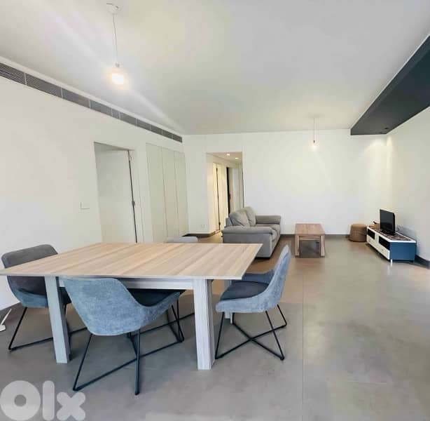 Achrafieh Sassine New 160m2 Fully Furnished 2 Master bdr 4Bath Parking 0