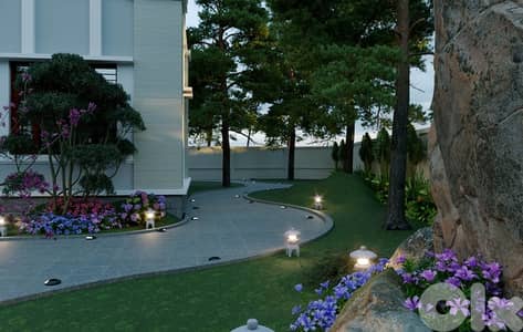 Modern Villas Under Construction  Batrounمشروع فيلال قيد إنشاء