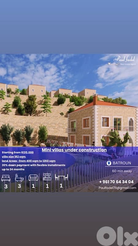 modern mini villas under construction for sale 0