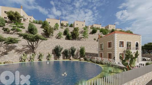 modern mini villas under construction for sale