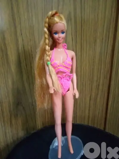 TROPICAL BARBIE Mattel 85 Vintage Rare Great Beach doll long gold hair