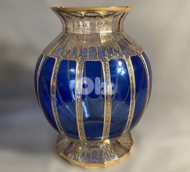 Vase en cristal de Bohème 0