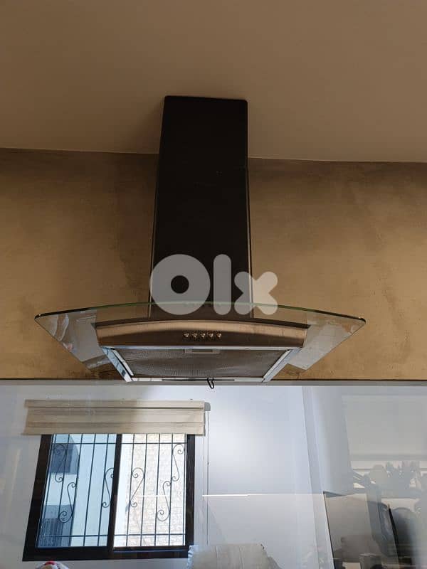 gaz cooktop with hood 1