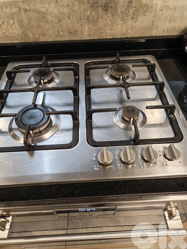 gaz cooktop with hood 2