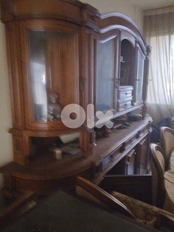 Double bed room 1 living room and dining room 2