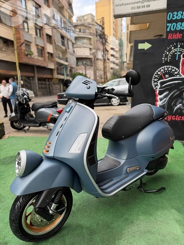 2026 Vespa Officina 8 300 cc okm 3