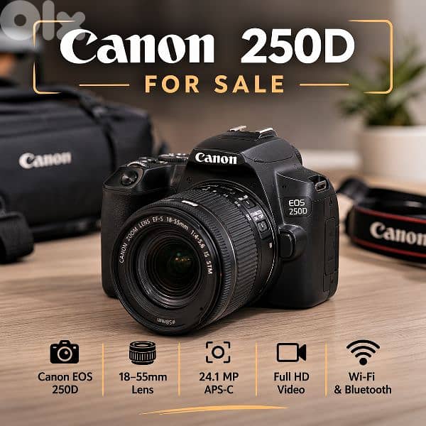 canon 250d for sale 0