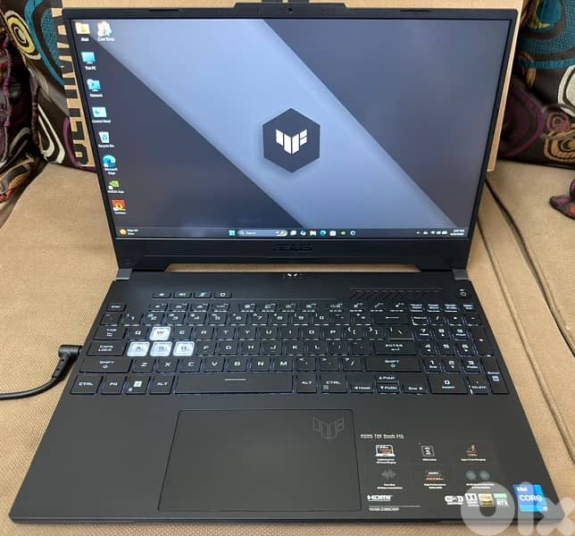 Asus Tuf i7 12th RTX 3070 16GB DDR5 Gaming Laptop Like New With Box 2
