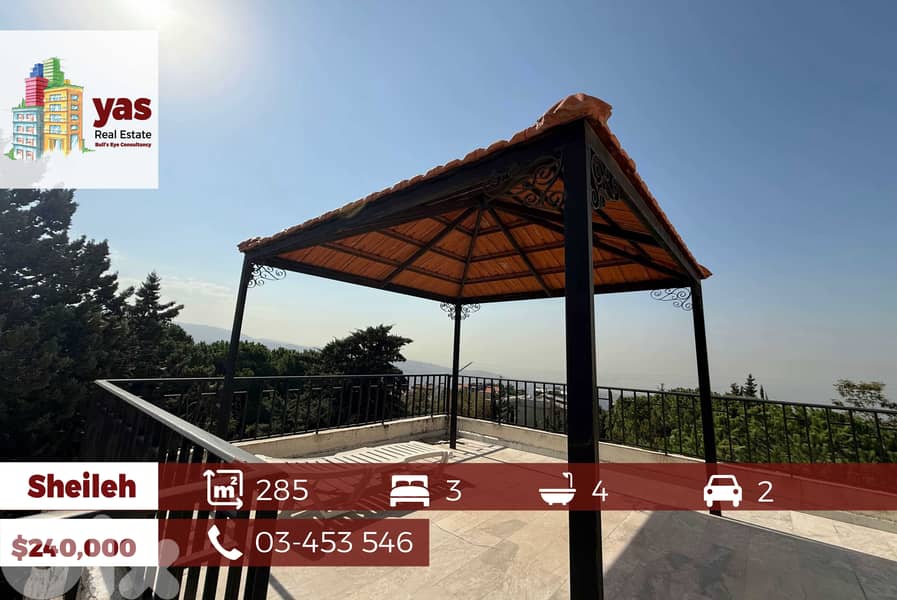 Sheileh 285m2 | Terraces | Panoramic View | Quiet Street | GA 0