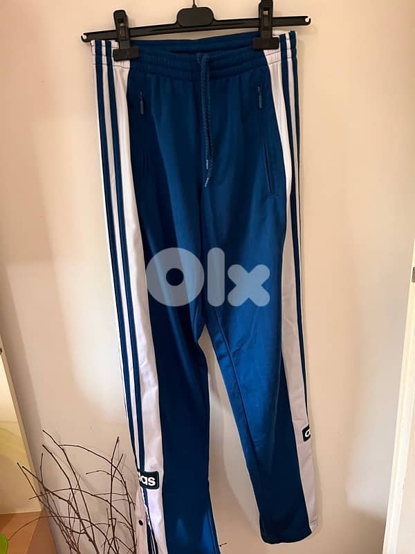 blue ADIDAS pants 0