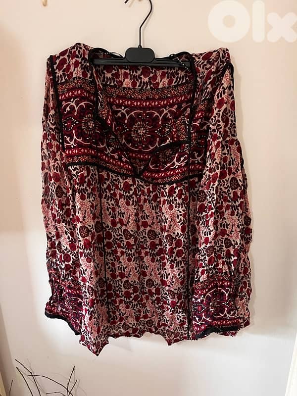 Zara woman sheer chemise 0