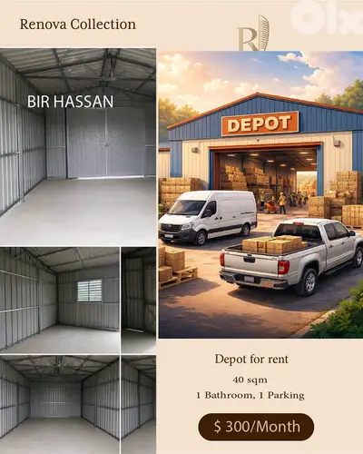 Depot for rent in Bir Hassan
