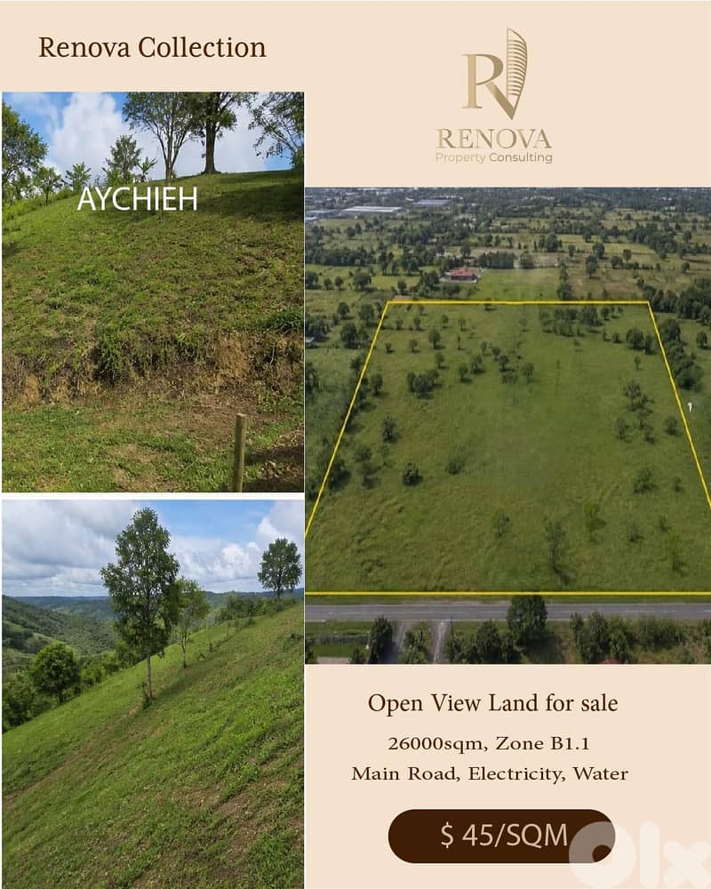 Land for sale in Aychieh Jezzine 0