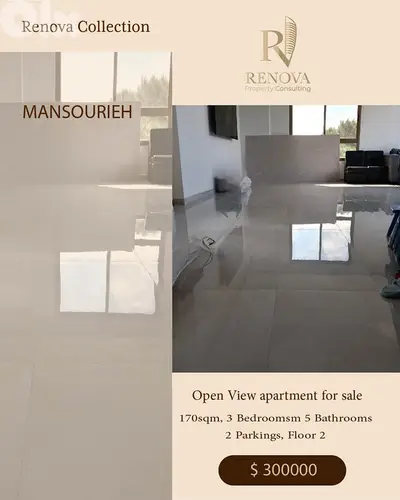 Apartment for sale in Mansourieh