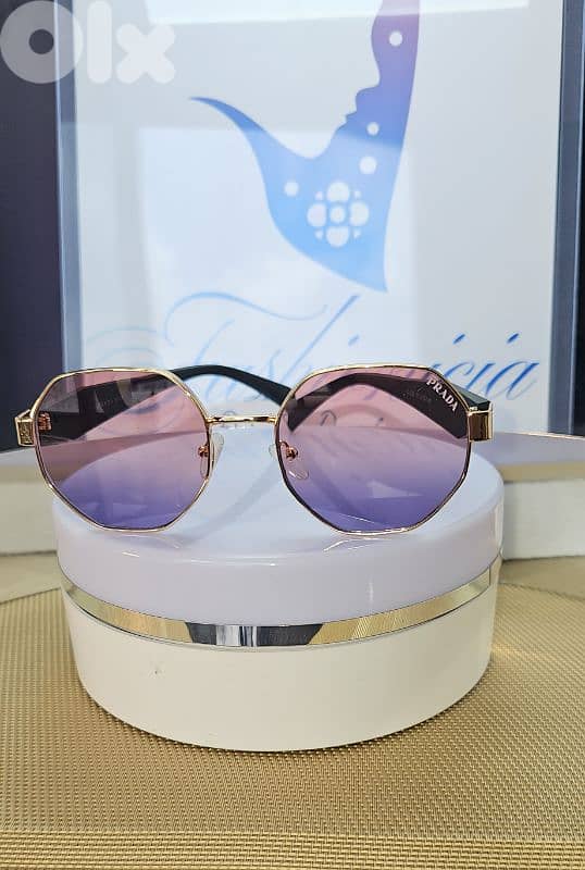 Prada Gradient violet sunglasses 0