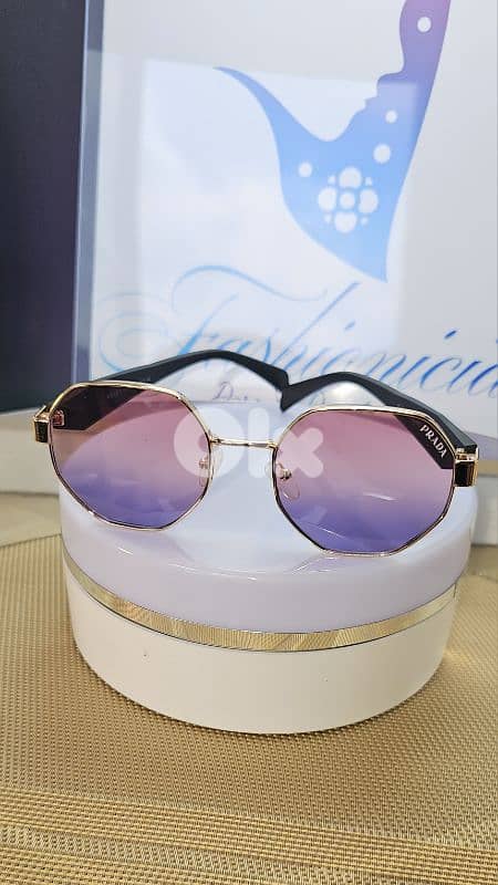 Prada Gradient violet sunglasses 1