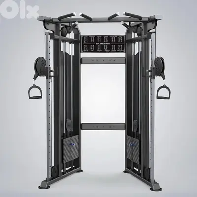 V-Cross Cable Functional Trainer – Dual Adjustable Pulley System