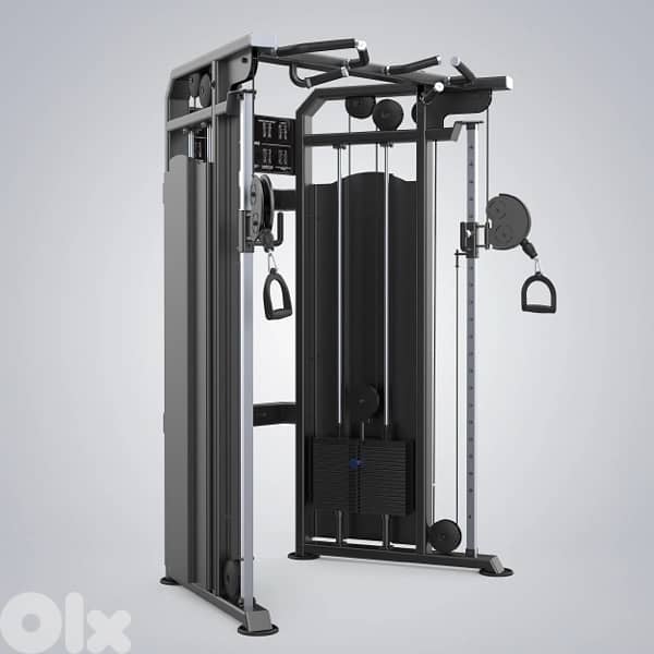 V-Cross Cable Functional Trainer – Dual Adjustable Pulley System 1