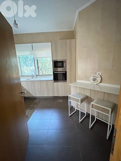 Spacious apartment for sale in Rabieh with partial mountain & seaview