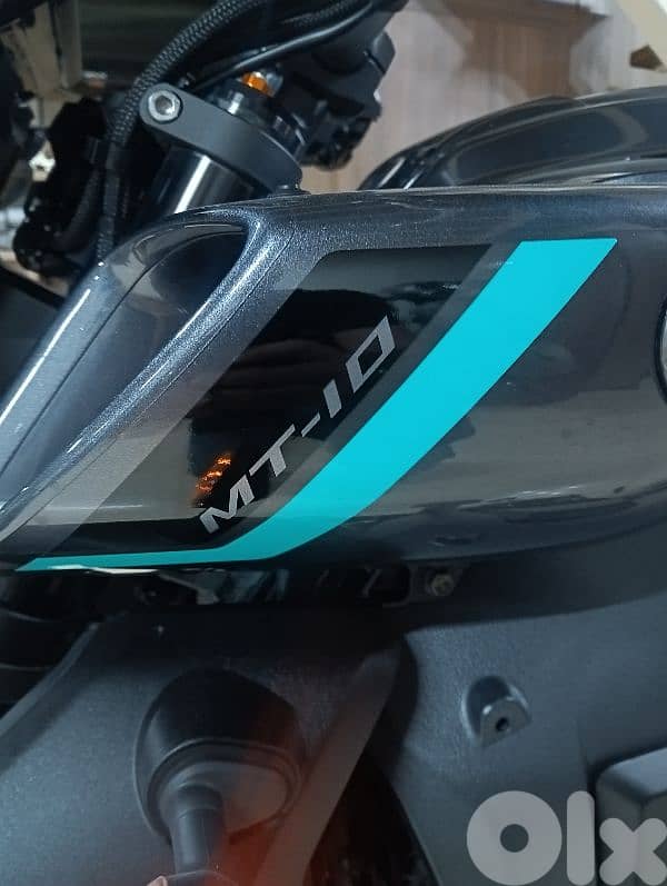 Yamaha MT-10 2024 company source still not registered 2800klm on odo 14