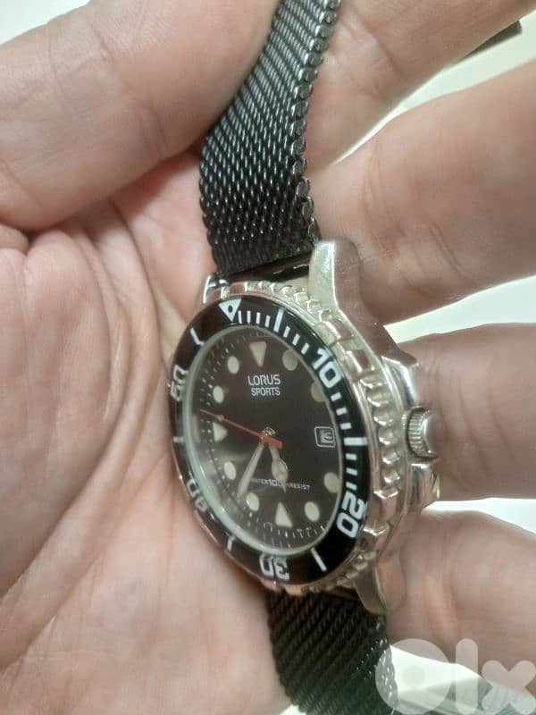 vintage LORUS Sport by Seiko diver watch 100M like new 4