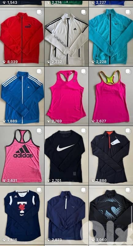 authentic sportswear and casual clothes 0