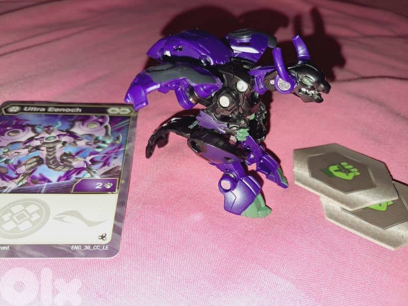 Original Bakugan Ultra Eenoch Darkus 0