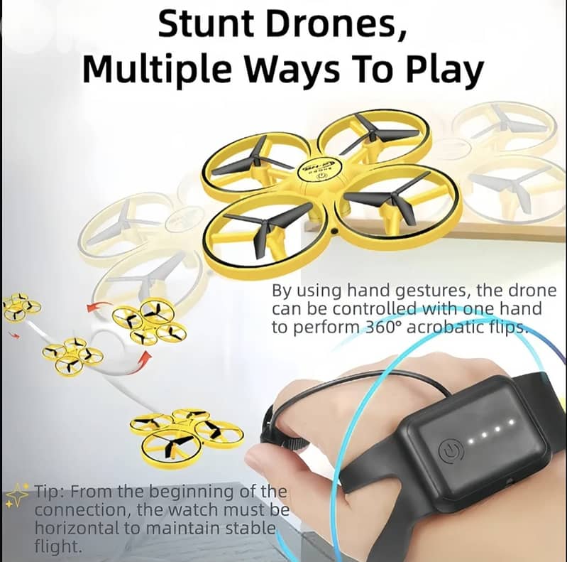 AEROCRAFT DRONE/QUADCOPTER 2.4G SENSOR REMOTE CONTROL. 7
