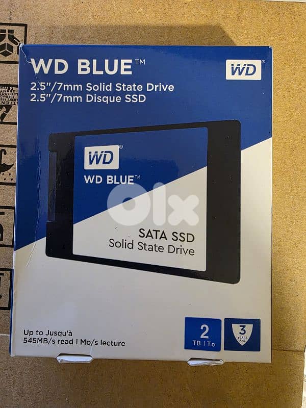 SSD 2 TB WESTERN DIGITAL BLUE 0