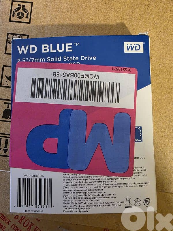 SSD 2 TB WESTERN DIGITAL BLUE 1