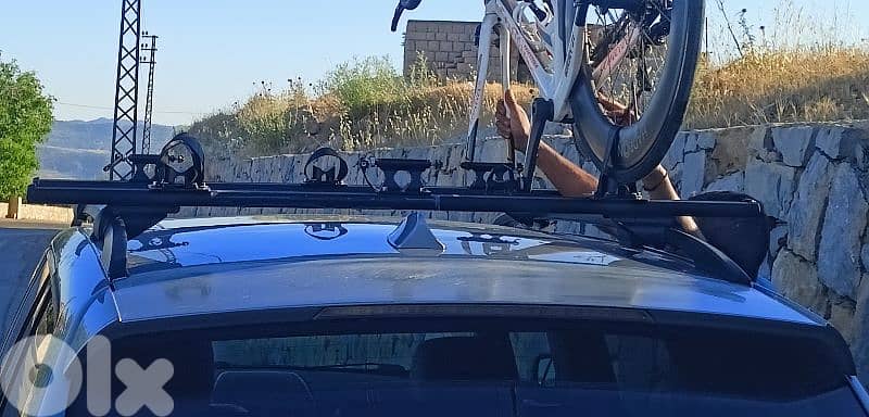 Bicycle car rooftop carrier 0