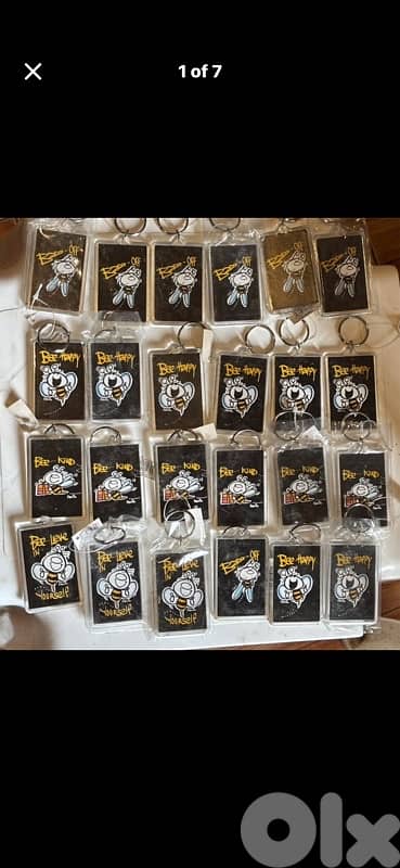 Rare 90s Annie Bee Collectible Keychains-24pc Variety Pack-Taiwan made 0