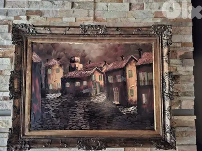 peinture oil hand made