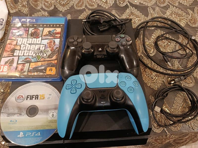 PS4 fat 500gb used 70574074 كفاءات 0