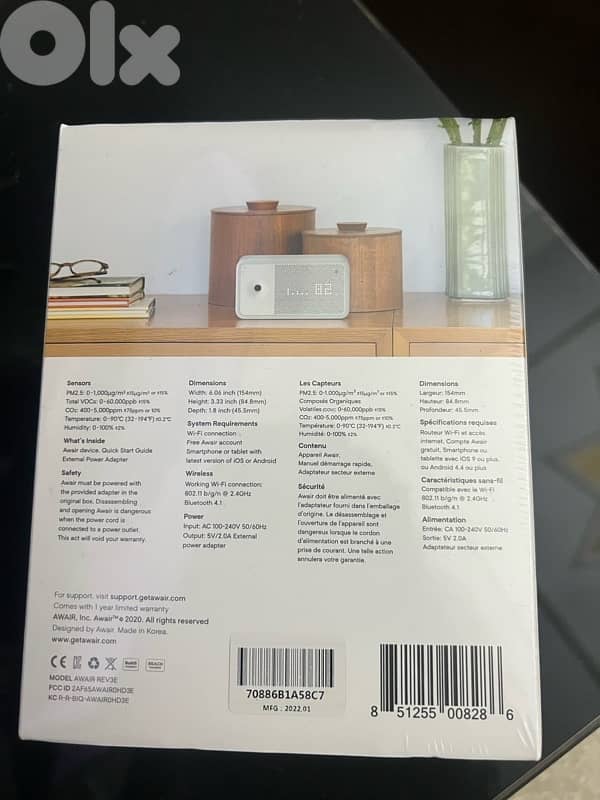 Awair Element - Smart Indoor Air Quality Monitor 2