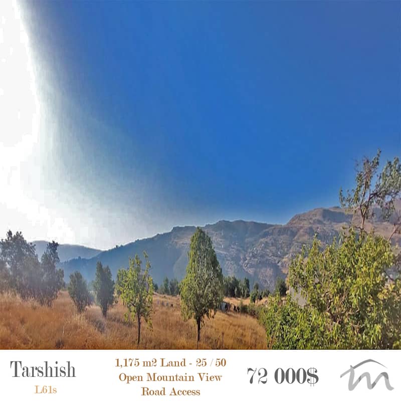 Tarchich | 1,175m² Land | 25/50 | Road Access | Open Mountain View 0