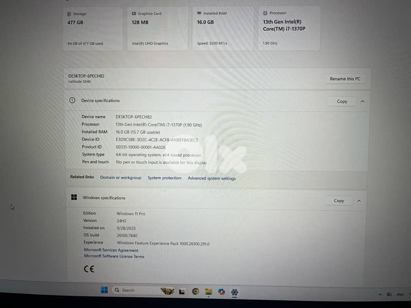Dell Latitude 5540 0