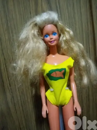 WET 'N WILD Barbie Rare Vintage Mattel89 Great doll, hair 2 colors=45$