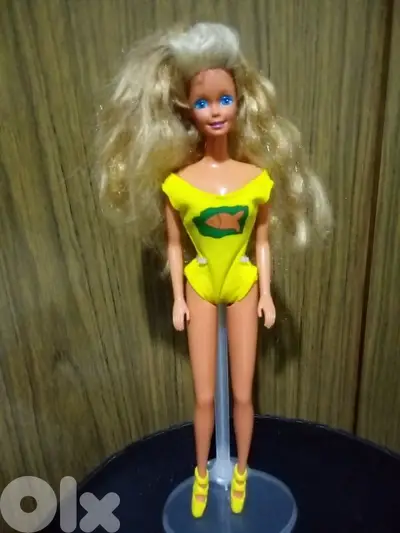 WET 'N WILD Barbie Rare Vintage Mattel89 Great doll, hair 2 colors=45$
