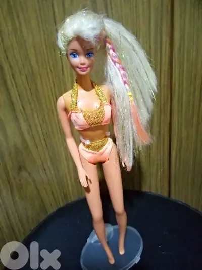 SPLASH 'N COLOR/ MIAMI Barbie Rare Mattel96 great doll+own swimwear=46