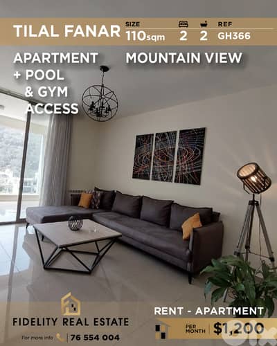 Apartment for rent in Tilal Al Fanar GH366 شقة للإيجار  في تلال فنار