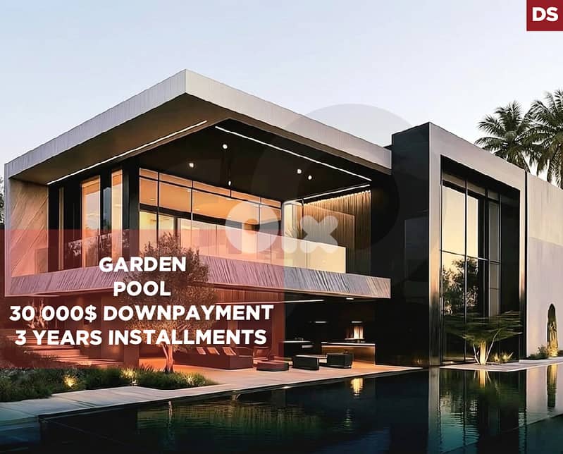 Under construction, pool, garden, Kfarjarra, Saida/كفرجرة REF#DS135744 0