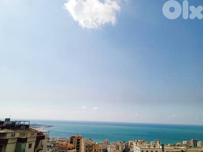 L21163 - 3-Bedroom Apartment with Sea View For Sale in Haret Sakher