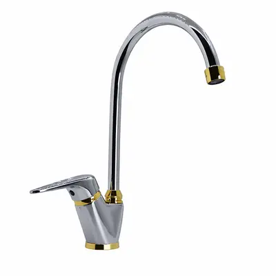 Single Lever Sink Mixer with Spout-خلاط مجلة