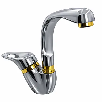 Single Lever Sink Mixer with Spout- خلاط مجلة