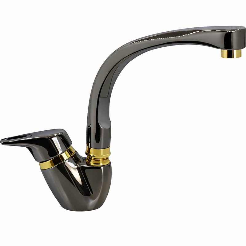 Single Lever Sink Mixer with Spout- خلاط مجلة 1