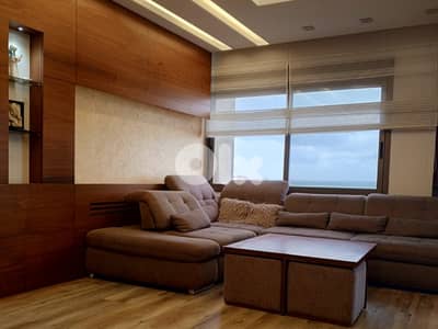 L21174 - Semi-Furnished Apartment With Sea View For Sale in Ghadir