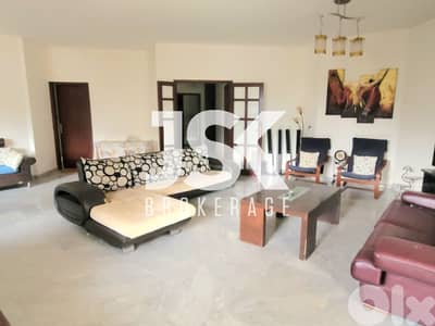 L21176 - Furnished Apartment with Terrace & View For Sale in Jeita